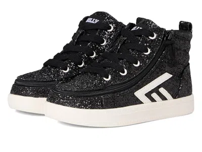 Billy Footwear Billy Cs High Top (toddler) Kids Shoes Black Glitz: 6 Toddler M