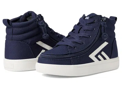 Billy Footwear Billy Cs High Top (toddler) Kids Shoes Navy/white : 10 Toddler M, Canvas In Blue