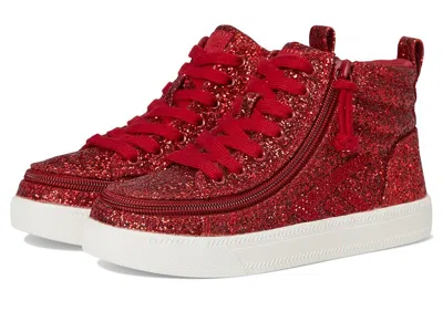 Billy Footwear Billy Cs High Top (toddler) Kids Shoes Ruby Red Glitz : 7 Toddler W, Synthetic