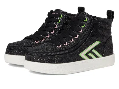 Billy Footwear Billy Cs High Top (toddler) Kids Shoes Wicked Black Glitz : 10 Toddler M, Synthetic