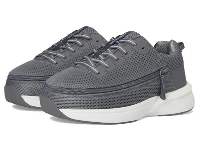 Billy Footwear Billy Limitless (little Kid/ Big Kid) Kids Shoes Charcoal : 7 Big Kid Xw, Canvas In Gray