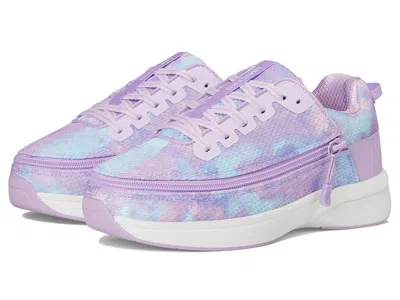 Billy Footwear Billy Limitless (little Kid/ Big Kid) Kids Shoes Lilac Watercolor : 13 Little Kid Xw, Canvas In Purple