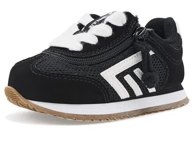 Billy Footwear Billy Retro Jogger Kid's Shoes Black : 7 Toddler M, Textile