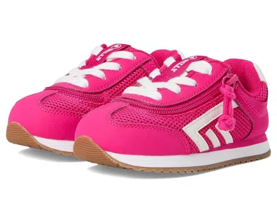 Billy Footwear Billy Retro Jogger (toddler) Kids Shoes Fuchsia : 5 Toddler M, Leather/rubber In Pink