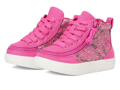 Billy Footwear Classic Dr High Ii (toddler) Kid's Shoes Fuchsia Snake : 10 Toddler Xw, Canvas In Pink