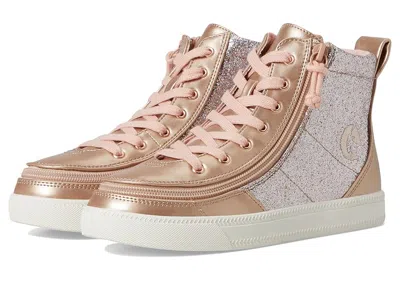 Billy Footwear Classic Lace High (little Kid/big Kid) Kids Shoes Rose Gold Unicorn : 7 Big Kid M In Multi