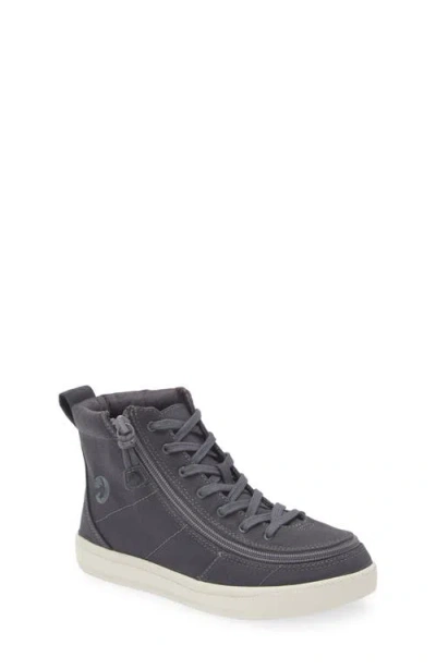 Billy Footwear Classic Lace High Top Sneaker In Charcoal/white