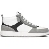 Billy Footwear Comfort Double Zip High Top Sneaker In Multi