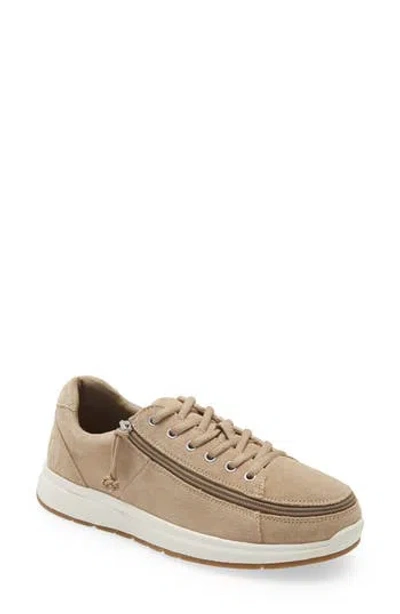 Billy Footwear Comfort Low Zip Around Sneaker In Brown