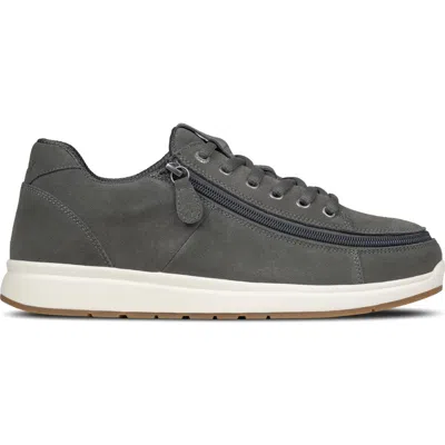 Billy Footwear Comfort Plush Zip Around Sneaker In Gray