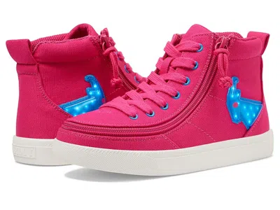 Billy Footwear Kid's Black/red Light Ups Billy Classic D|r High Kids Shoes Pink/blue Light Ups : 7 Big Kid M, Canva