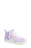Billy Footwear Kids' Billy Cs High Top Sneaker In Multi