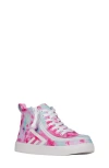 Billy Footwear Kids' Billy Cs High Top Sneaker In Watercolor
