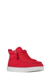 Billy Footwear Kids' Classic D|r High Top Sneaker In Red