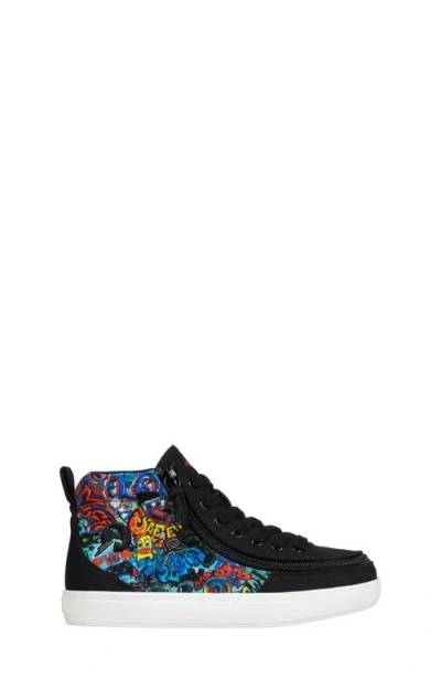 Billy Footwear Kids' Classic High Top Sneaker In Animal Print