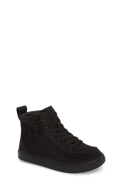Billy Footwear Kids'  Billy Hi Top Sneaker In Black To The Floor
