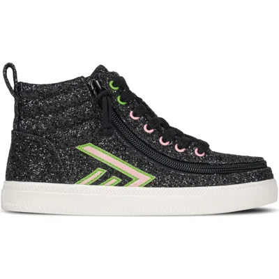 Billy Footwear Babies'  Kids' Wicked Black Glitz High Top Sneaker In Multi