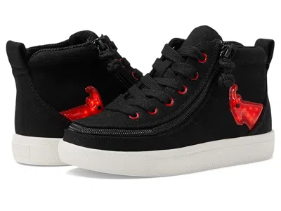 Billy Footwear Light Ups Billy Classic D|r High (toddler) Kids Shoes Black/red Light Ups : 6 Toddler W, Canvas In Animal Print