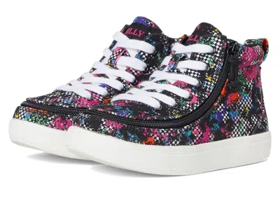 Billy Footwear Rainbow Sk8ter Billy Classic D|r Ii High (toddler) Kid's Shoes Rainbow Sk8ter : 8 Toddler Xw, Textil In Multi