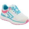 Billy Footwear Sport Inclusion One Sneaker In Light Grey/turquoise