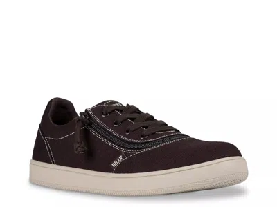 Billy Footwear Wraparound Zipper Sneaker Ii In Brown