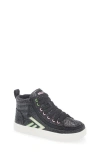 Billy Footwear X Wicked Kids' Glitz High Top Sneaker In Black