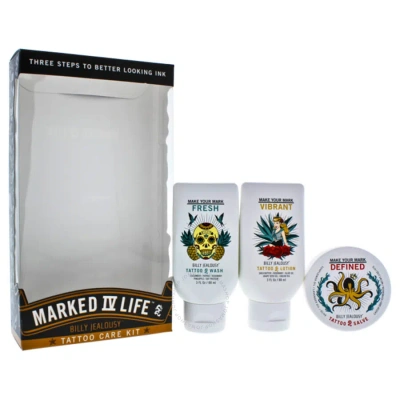 Billy Jealousy Men's Marked Iv Life Tattoo Care Kit Skin Care 181044000857 In White