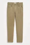 Billy Reid 5 Pocket Pant In Moss Green In Multi