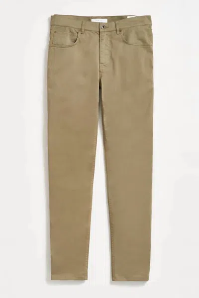 Billy Reid 5 Pocket Pant In Moss Green In Multi