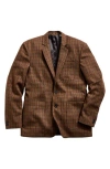 Billy Reid Virgin Wool Houndstooth Archie Jacket In Multi