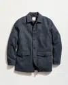Billy Reid Bennet Overcoat In Blue