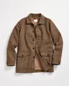Billy Reid Bennet Overcoat - Brown Multi In Brown Multi
