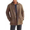Billy Reid Bennet Overcoat - Brown Multi In Brown Multi