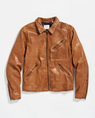 Billy Reid Blake Jacket In Saddle