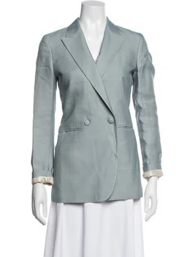 Pre-owned Billy Reid Blazer In Blue