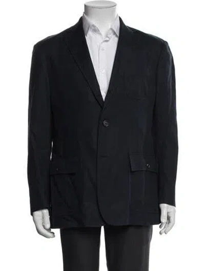 Pre-owned Billy Reid Blazer In Blue