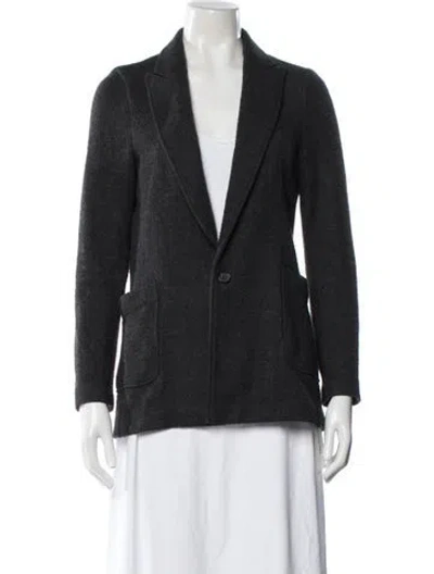 Pre-owned Billy Reid Blazer In Gray