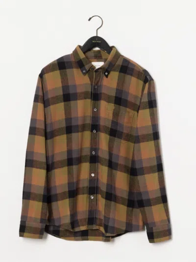 Billy Reid Block Shadow Plaid Tuscumbia Shirt Button-down - Multi