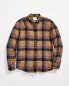 Billy Reid Block Shadow Plaid Tuscumbia Shirt Button Down In Multi Colored