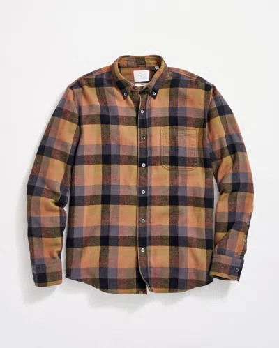 Billy Reid Block Shadow Plaid Tuscumbia Shirt Button Down In Multi Colored