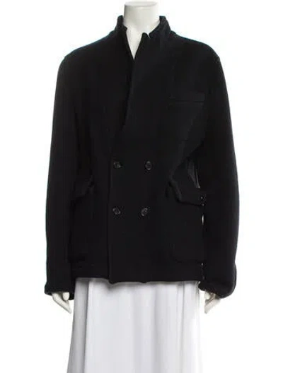 Pre-owned Billy Reid Bomber Jacket In Black