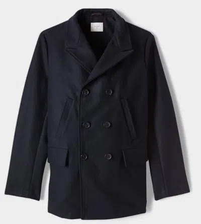 Billy Reid Bond Peacoat - Black