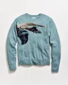 Billy Reid Bradley Gordon X  Pelican Sweater In Multi