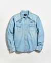 Billy Reid Butch Anthony X  Yellowhammer Shoals Denim Shirt In Blue