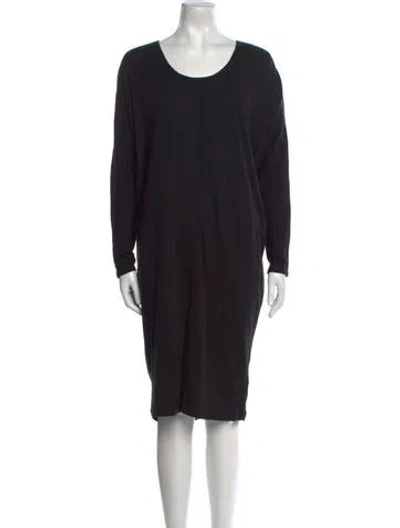 Pre-owned Billy Reid Cashmere Knee-length Dress In Black