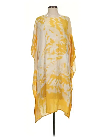 Pre-owned Billy Reid Casual Dress In Yellow