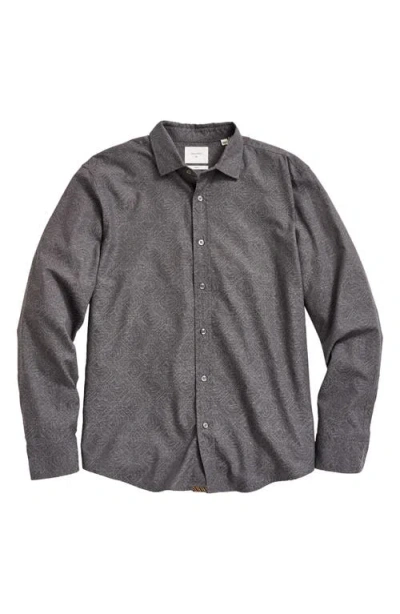 BILLY REID BILLY REID CEDAR PAISLEY MÉLANGE BUTTON-UP SHIRT