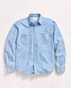 Billy Reid Chambray Field Shirt In Chambray