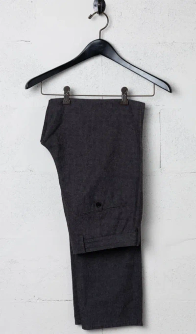 BILLY REID CHAMBRAY FLAT FRONT PANT