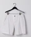 Billy Reid Chino Short In Faded Denim